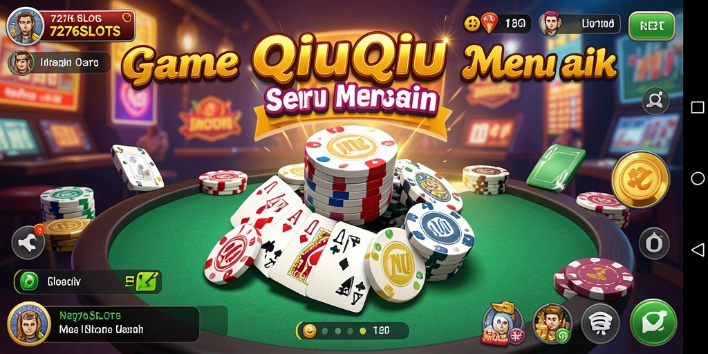 Screenshot gameplay QiuQiu di 7276SLOTS dengan grafis menarik.