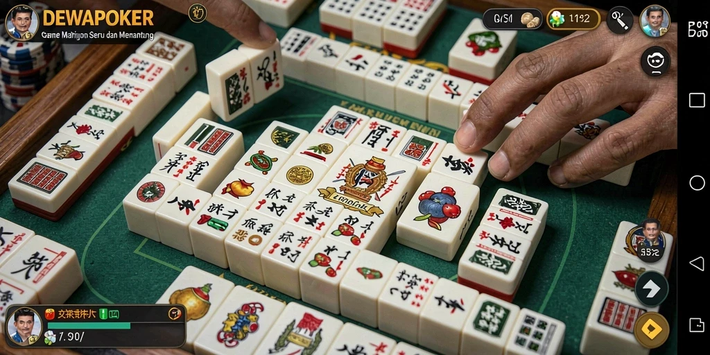 Tampilan gameplay DEWAPOKER yang menarik dan mendebarkan.