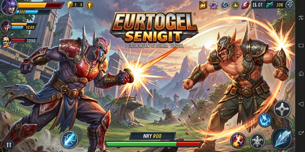 Tampilan aksi pertarungan mendebarkan di EUROTOGEL.