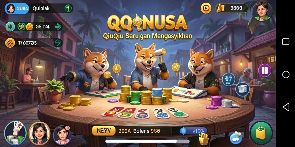 Tangkapan layar gameplay seru dari QQNUSA yang penuh aksi.